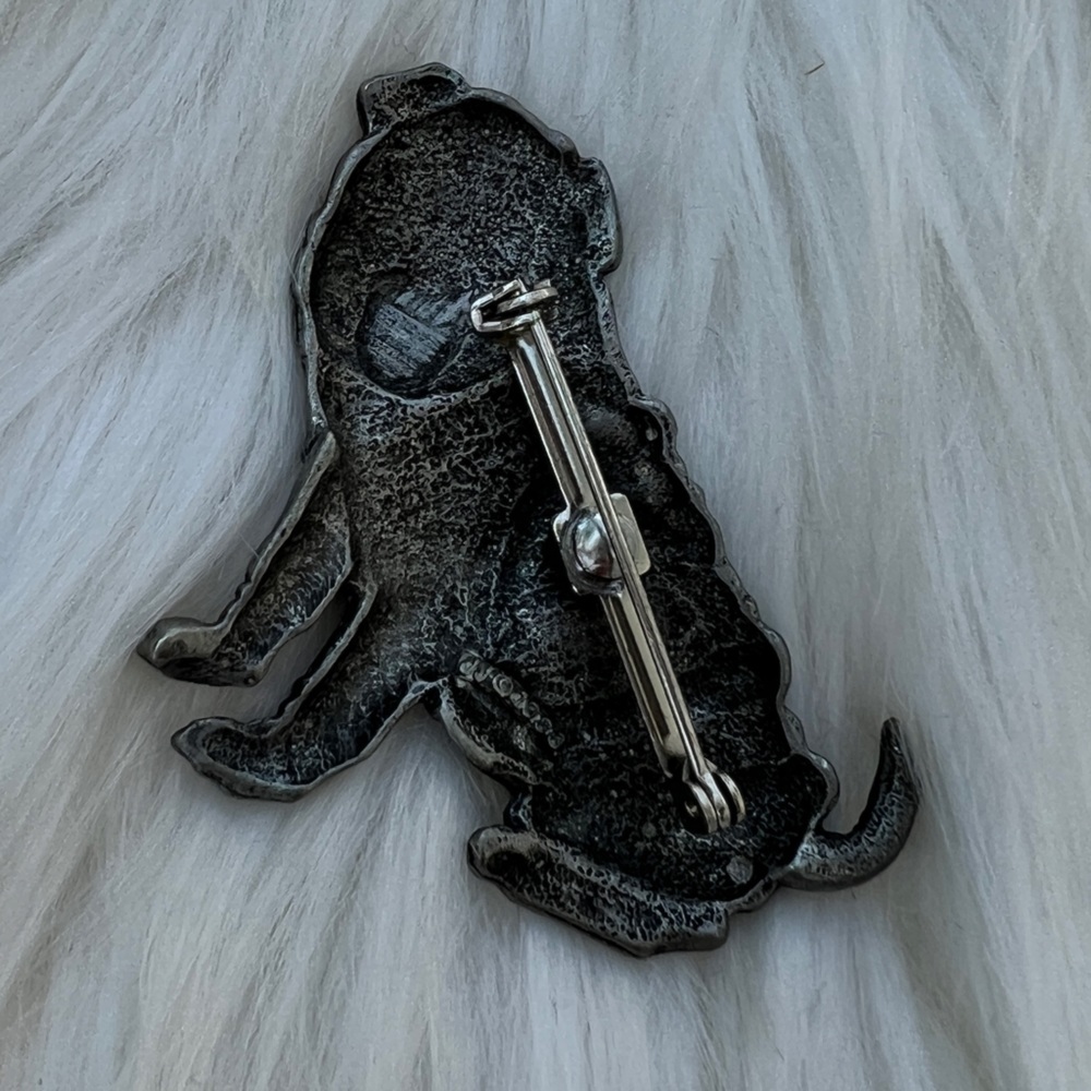 Shar Pei metal dog lapel pin - Picture 2 of 5